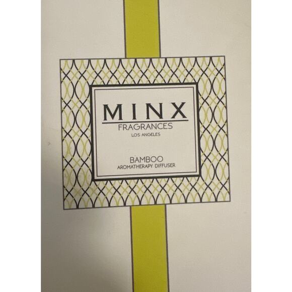 NEW Minx Fragrances Los Angeles Bamboo Aromatherapy Reed Diffuser 4.75 Fl Oz - Picture 3 of 6